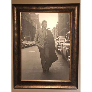 Framed James Dean dry mounted poster​